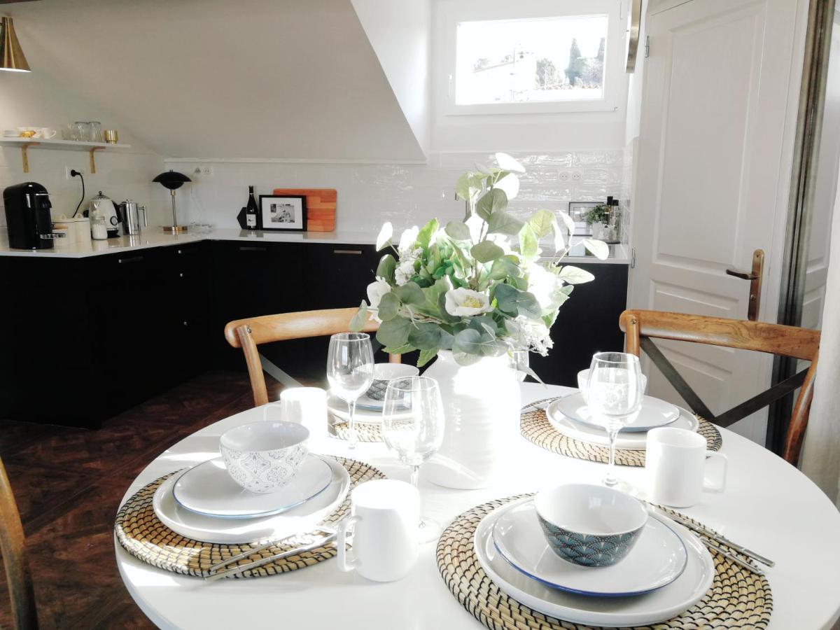 Cocoon Loft - Magnifique Loft Sous Toit, Refait A Neuf, Vues Splendides, Clim, Wifi Apartment Nice Bagian luar foto